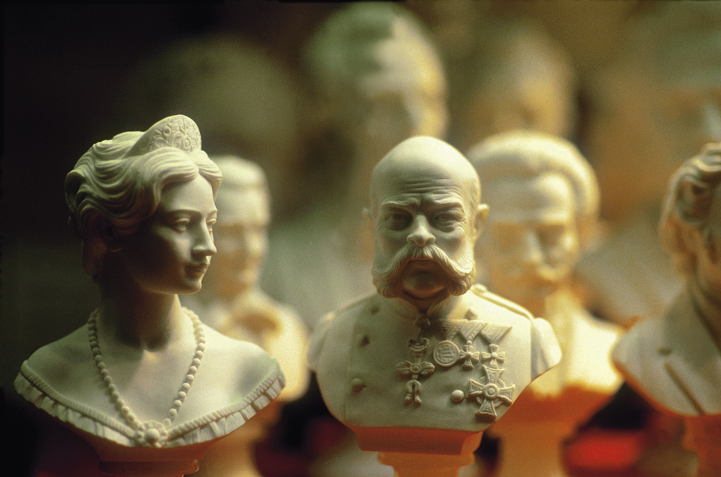 Bild: Österreich Werbung / Wiesenhofer: Statuen von Kaiserin Elisabeth und Kaiser Franz-Joseph